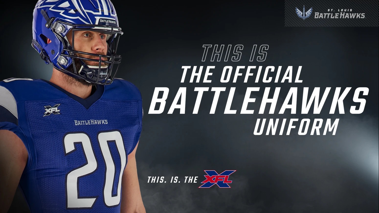 St. Louis Battlehawks Unveil Inaugural Uniforms