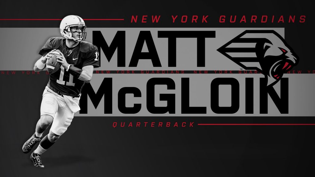 matt mcgloin xfl jersey